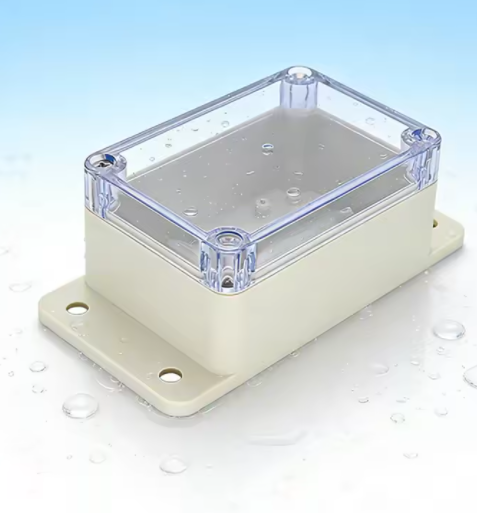 PLASTIC BOX 001 ABS Plastic Junction Box Universal Electric Project Enclosure Transparent Cover Outdoor Waterproof Junction Boxe